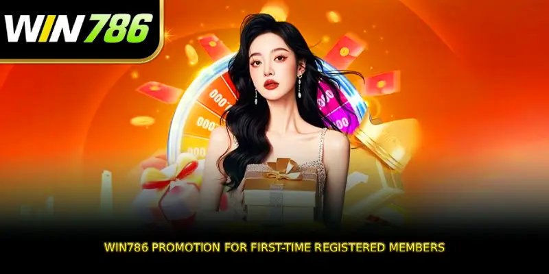 WIN786 promotion for first-time registered members