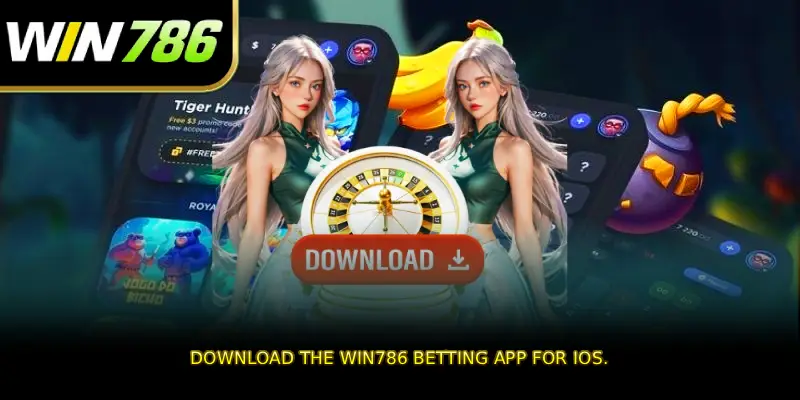 Download the WIN786 betting app for iOS.