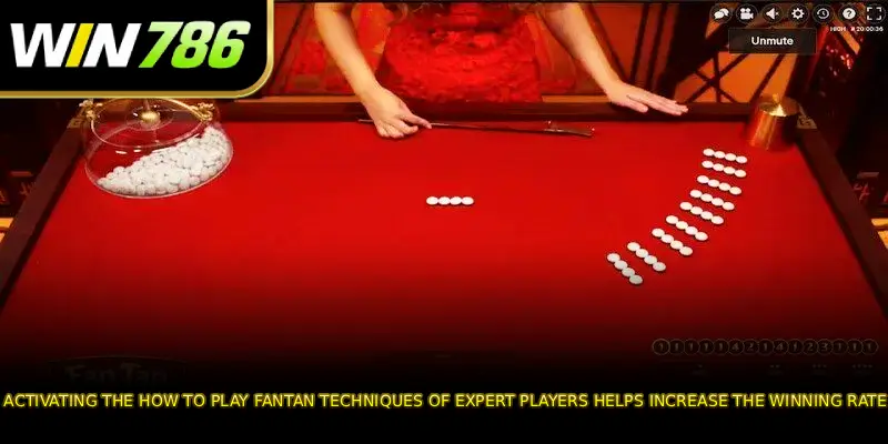 Activating the how to play Fantan techniques of expert players helps increase the winning rate