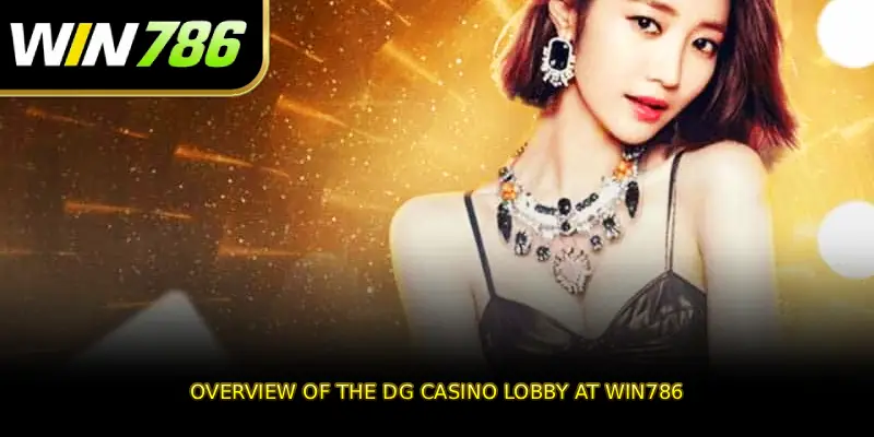 Overview of the DG Casino lobby at WIN786