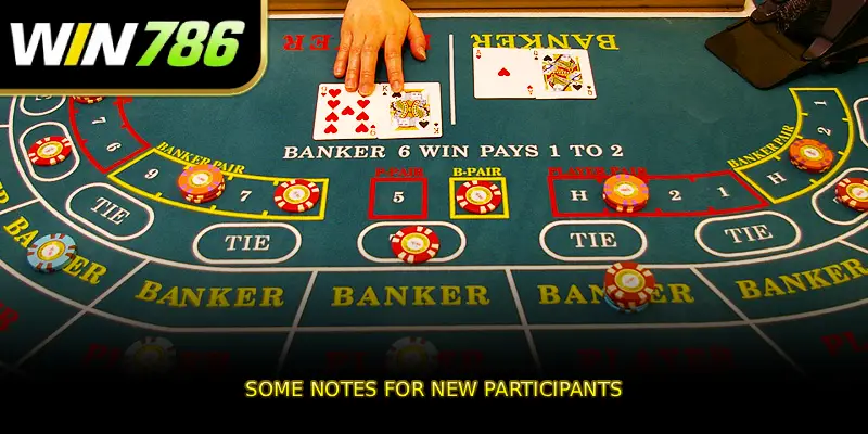 Some notes for new participants