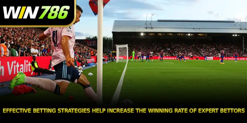 Effective betting strategies help increase the winning rate of expert bettors