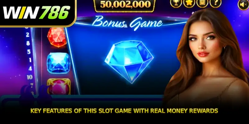 Key features of this slot game with real money rewards